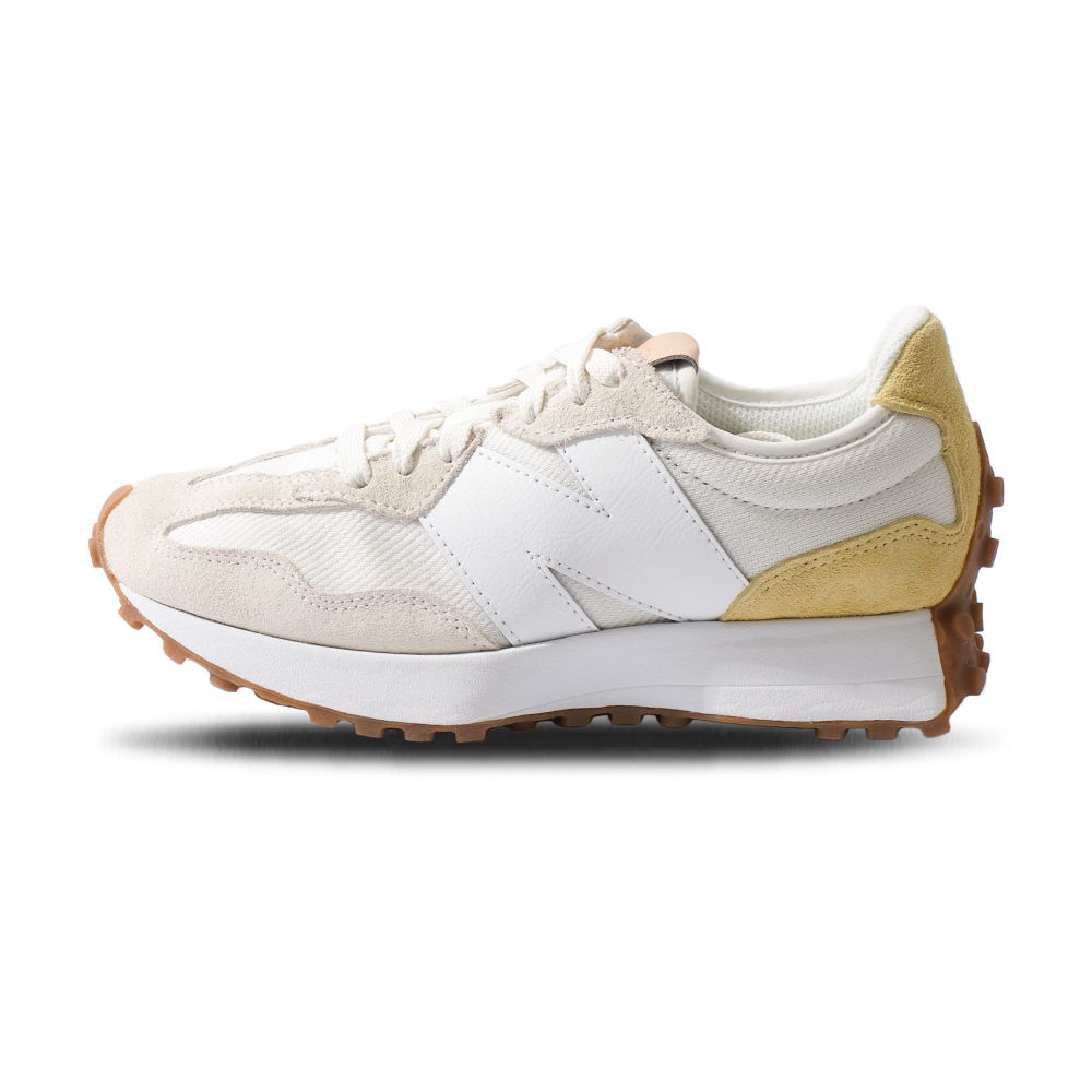 New Balance 327 女鞋 燕麥黃色 復古 穿搭 麂皮 休閒 運動 慢跑鞋 WS327RE