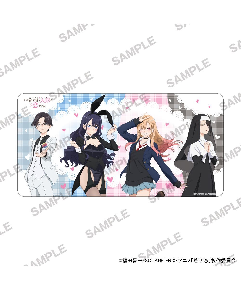 預購-TV動畫「戀上換裝娃娃」特製桌墊典藏版【日本進口精品】