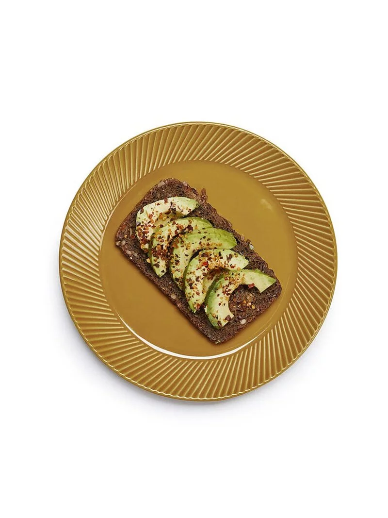 Sagaform-Coffee & More 餐盤,黃色款,作為點心盤,增加用餐氛圍及舒適性