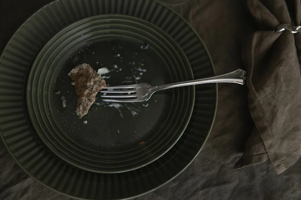 Sagaform-Coffee & More 餐盤,墨綠色,適合主餐盤或是分享盤