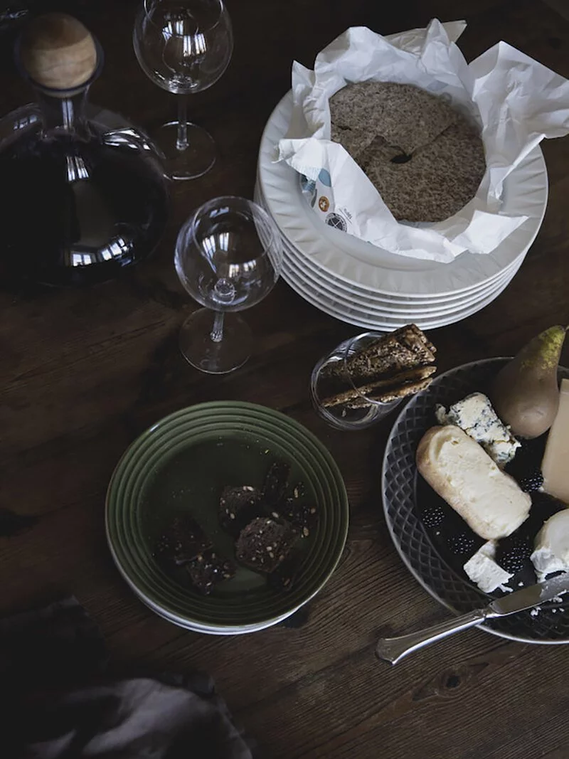 Sagaform-Coffee & More 餐盤,各色都有不同圖騰設計,適合甜點/前菜小點