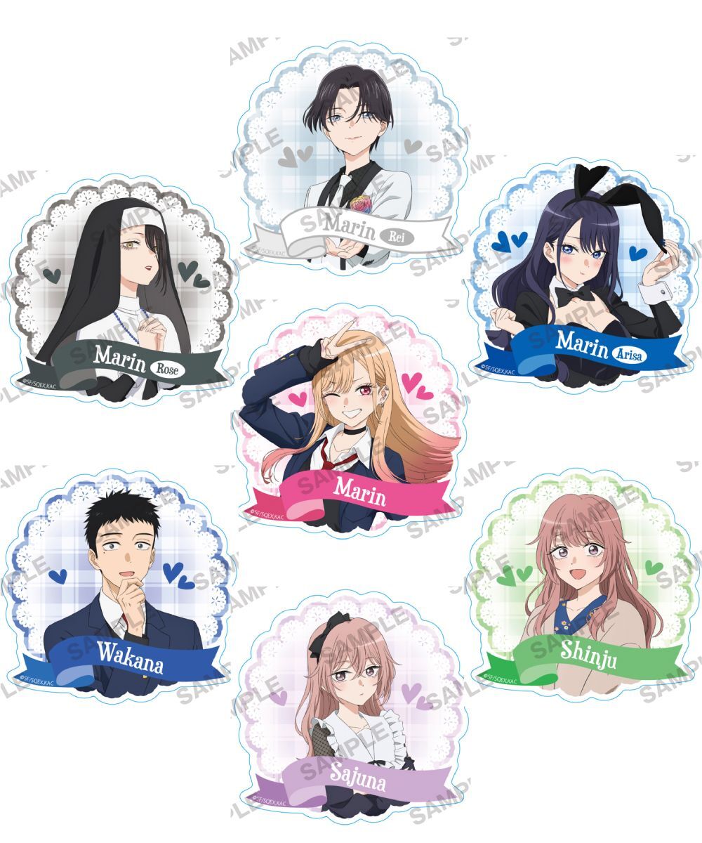 預購-TV動畫「戀上換裝娃娃」貼紙 系列【日本進口精品】