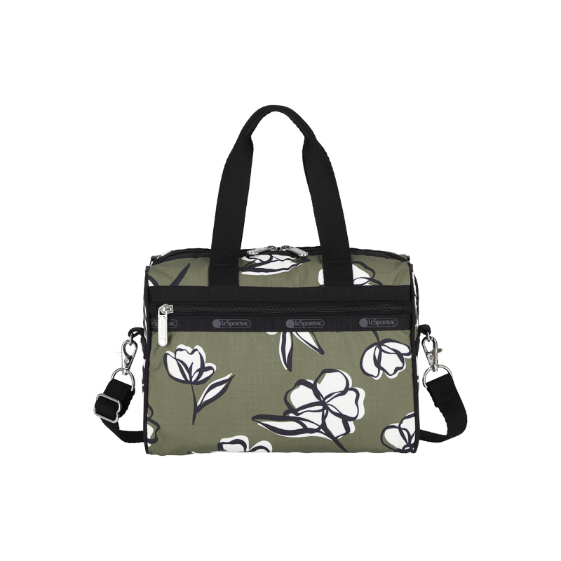 小型日常兩用包 (OLIVE FLORAL SILHOUETTE)