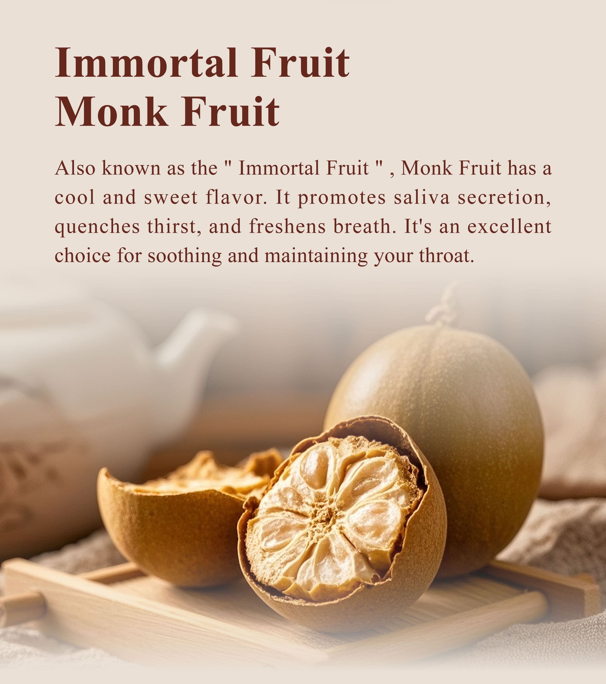 Introduction of Dengyi Monk Fruit