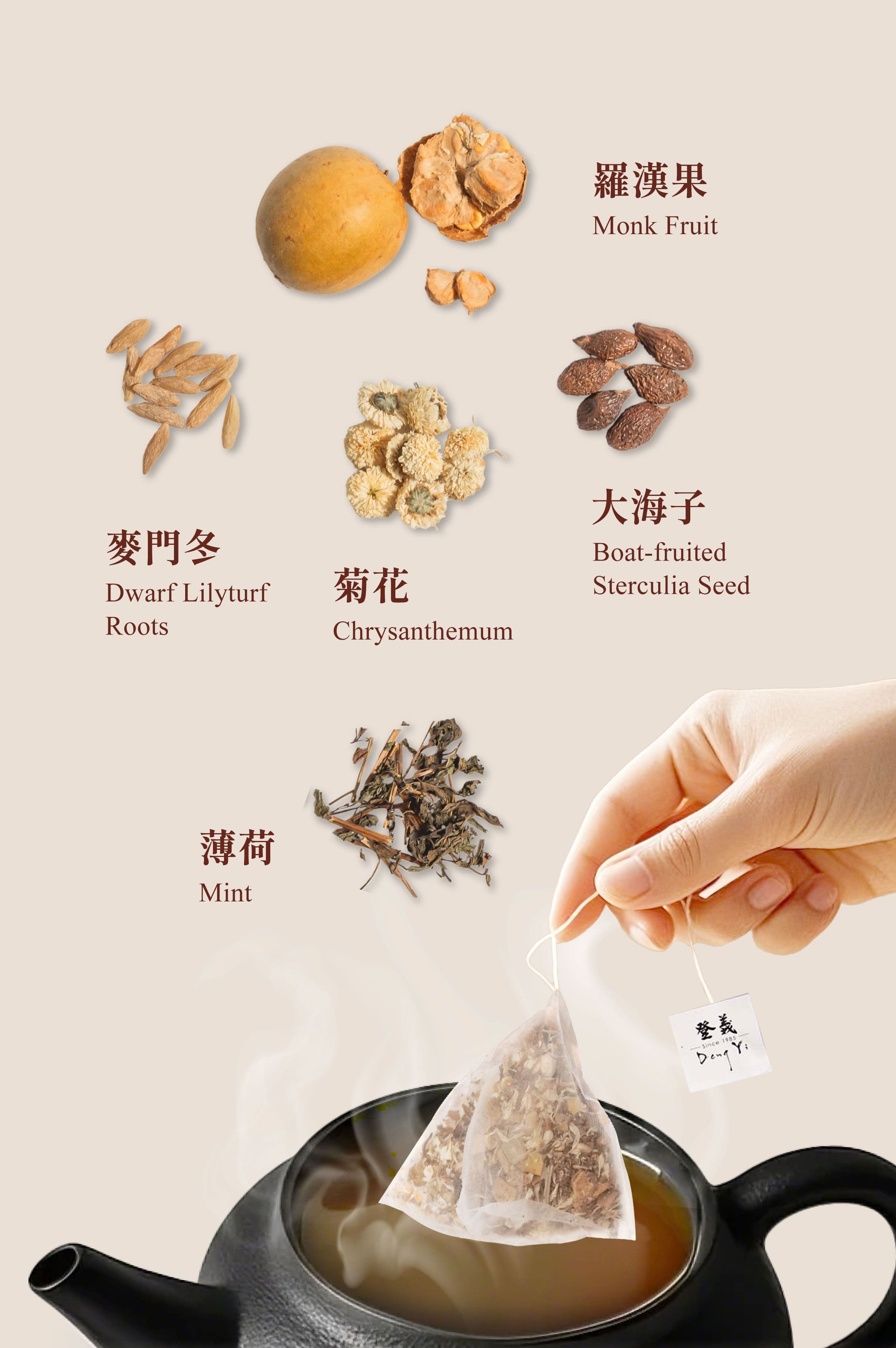 Dengyi Orator Tea Ingredients