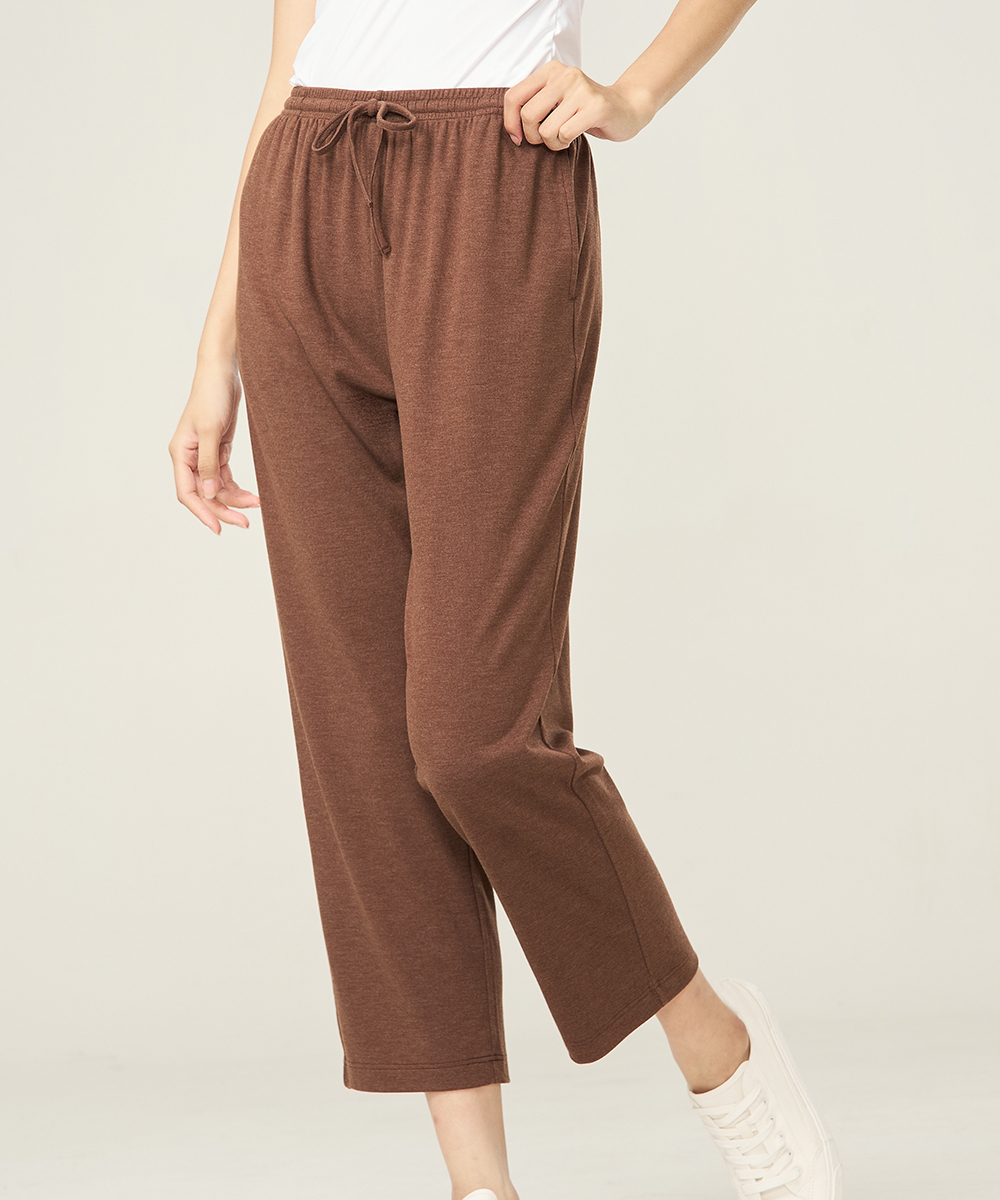 自由空間 柔暖絨女保暖寬褲 UE0K1725