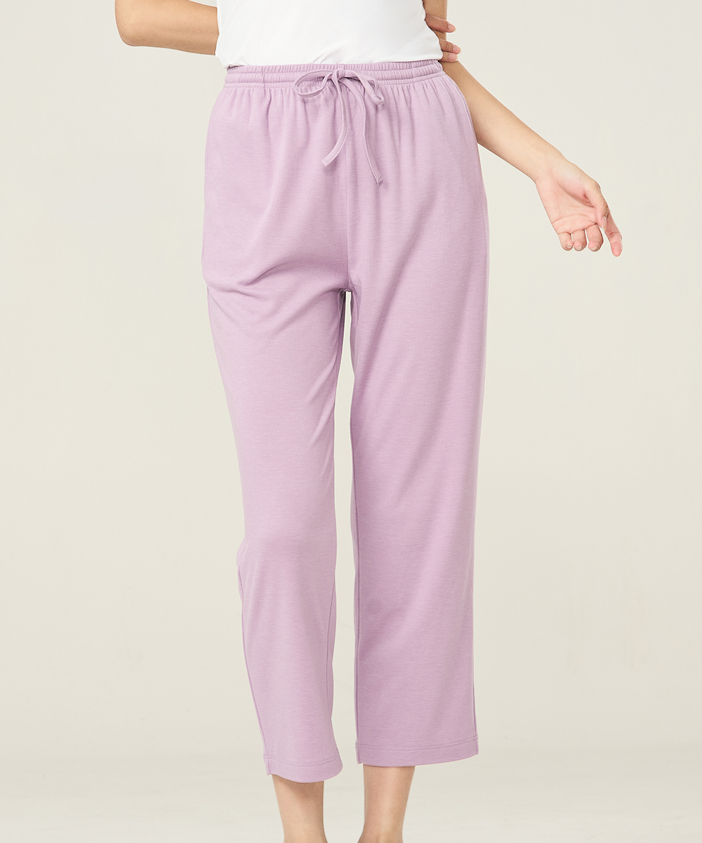 自由空間 柔暖絨女保暖寬褲 UE0K1725