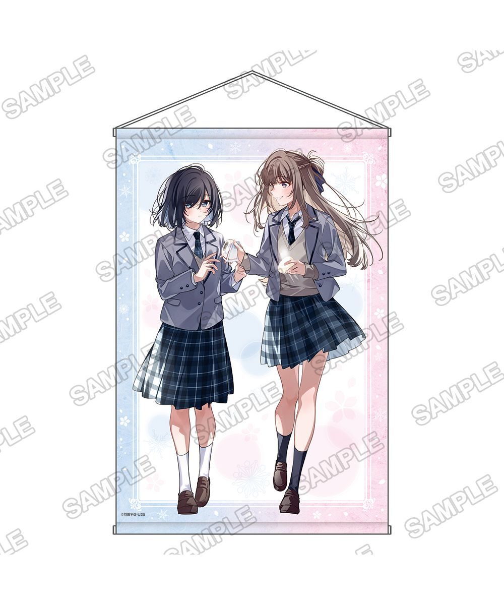 預購-『我買下了與她的每週密會～以五千圓為藉口，共度兩人時光～』全新繪製B2掛軸【日本進口精品】