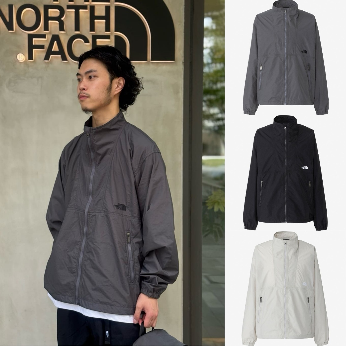 預購┃日本 店鋪限定 THE NORTH FACE Compact Blouson 防潑水 防風 立領外套 布勞森