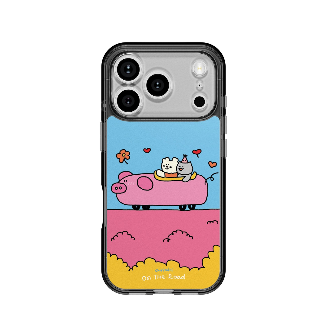 Chirimiri 手機背貼膜 / 小豬-VM002