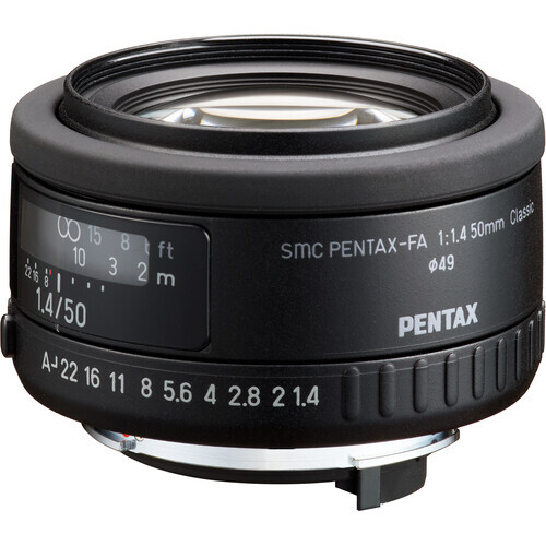 Pentax SMC PENTAX-FA 50mm f/1.4 Classic 鏡頭 HK$1,280 (訂金HK$500)