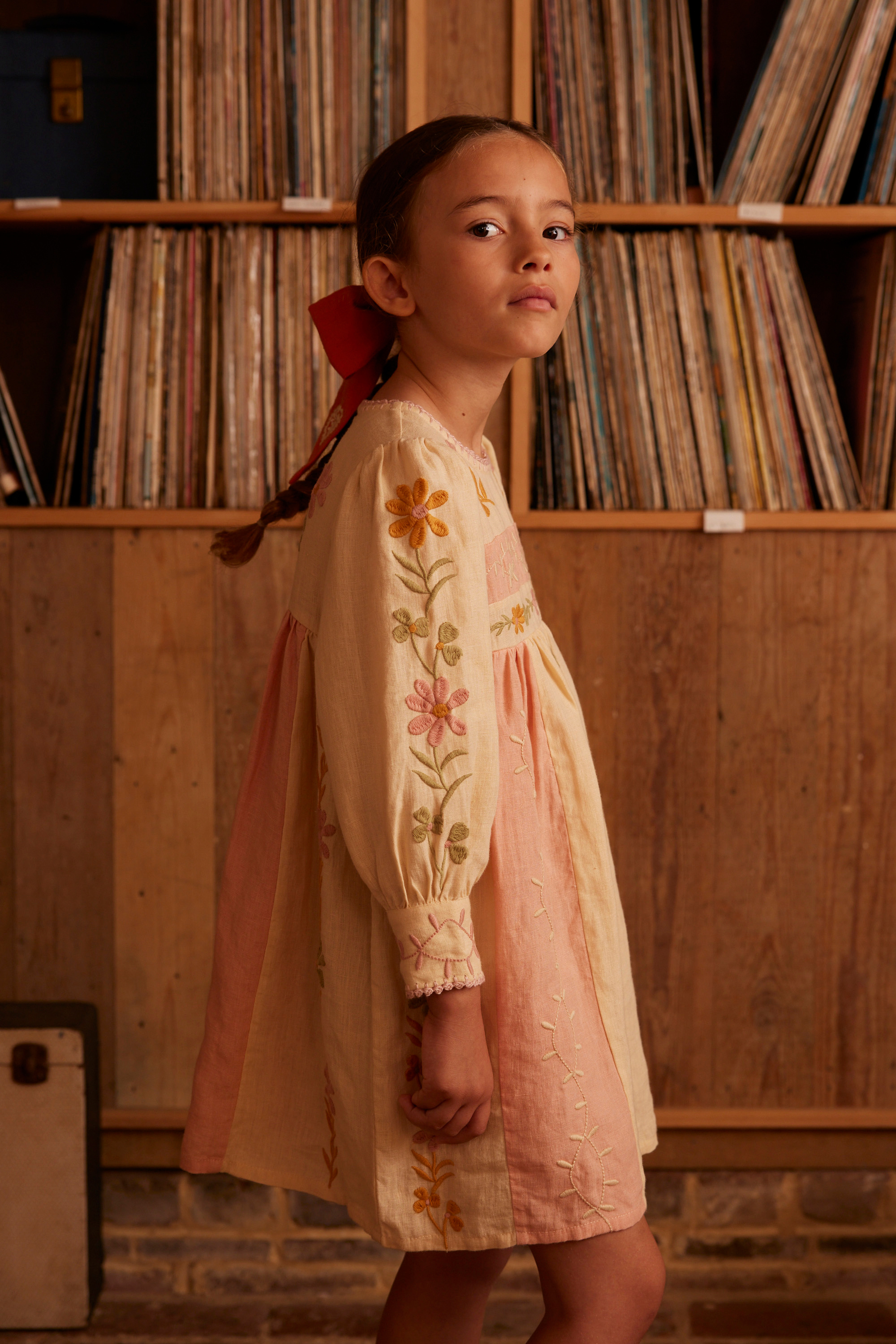 Apolina - PASCALE DRESS - CASHEW