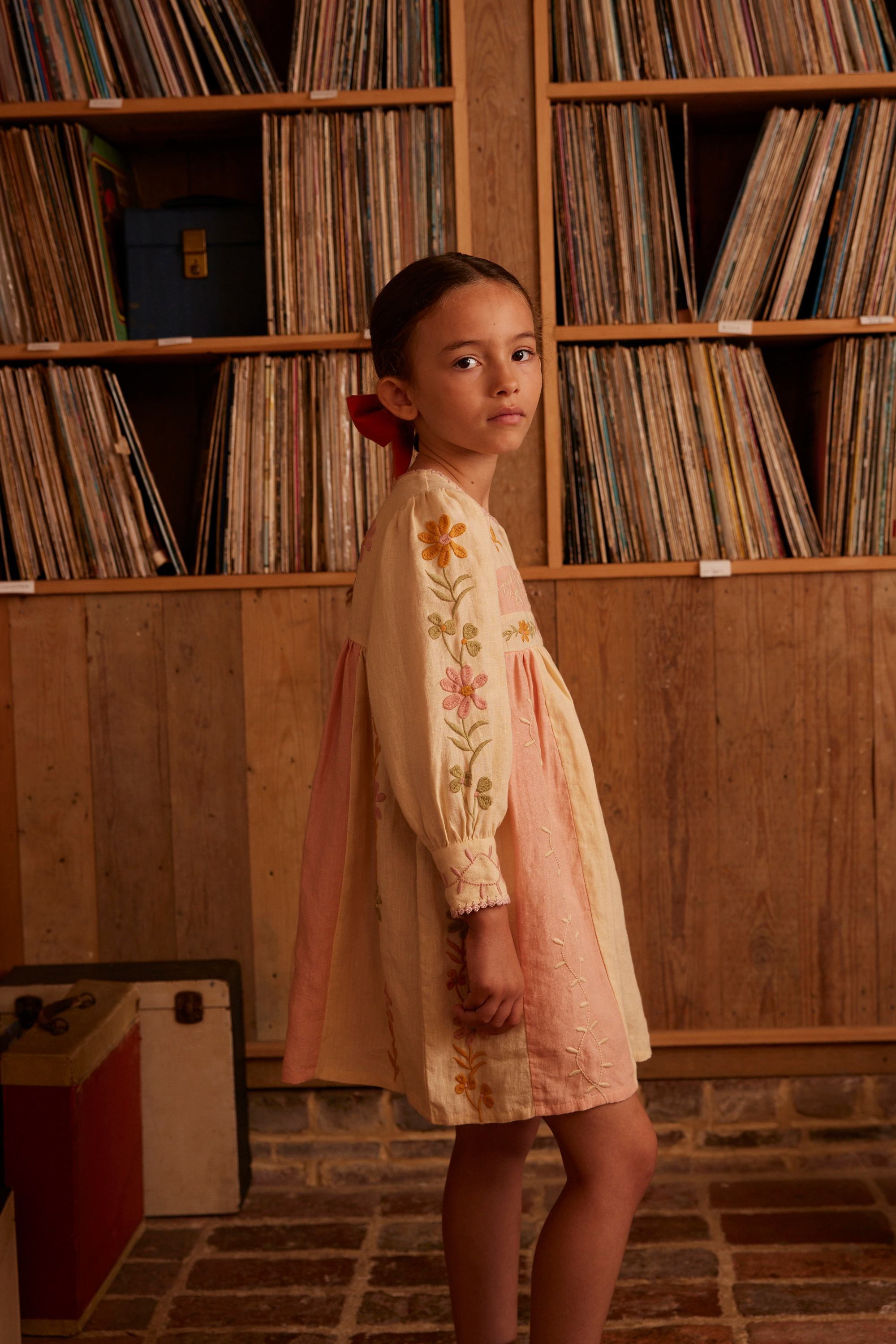 Apolina - PASCALE DRESS - CASHEW