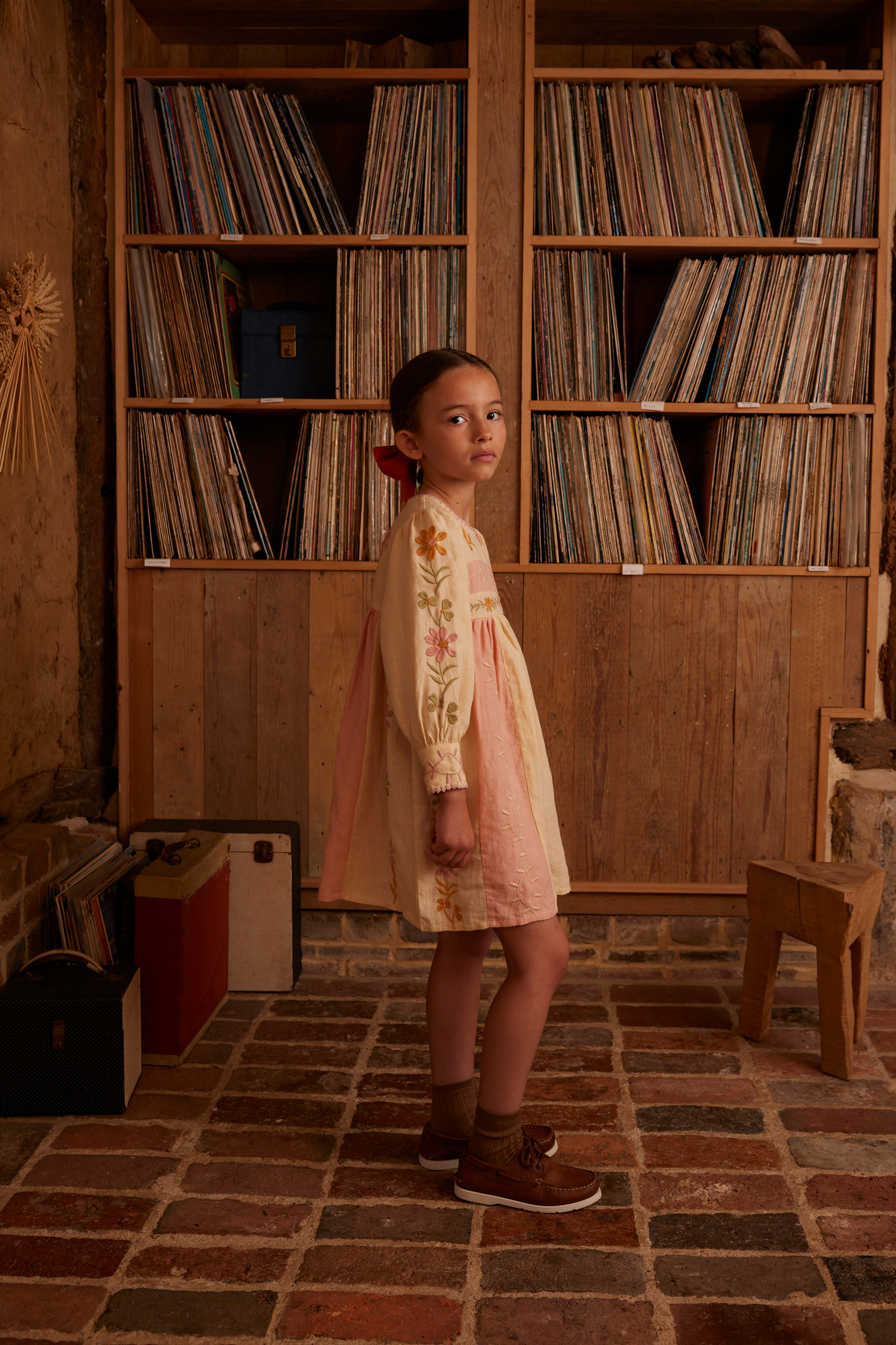 Apolina - PASCALE DRESS - CASHEW