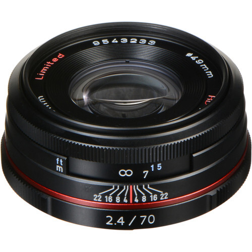 Pentax HD Pentax DA 70mm f/2.4 Limited 鏡頭 (黑色) HK$2,580 (訂金HK$500)