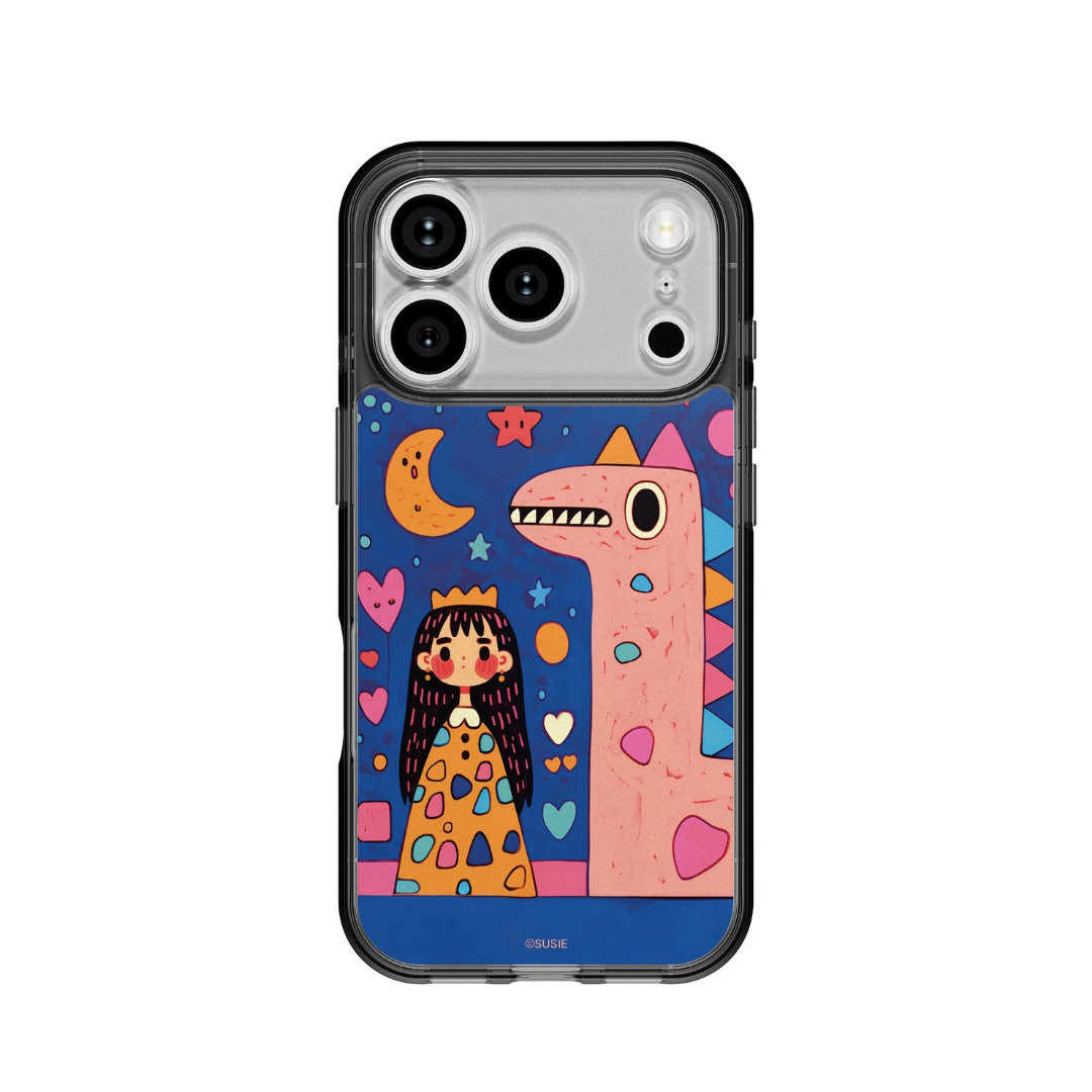 SUSIE  手機背貼膜 / 蘇西與恐龍-VM027