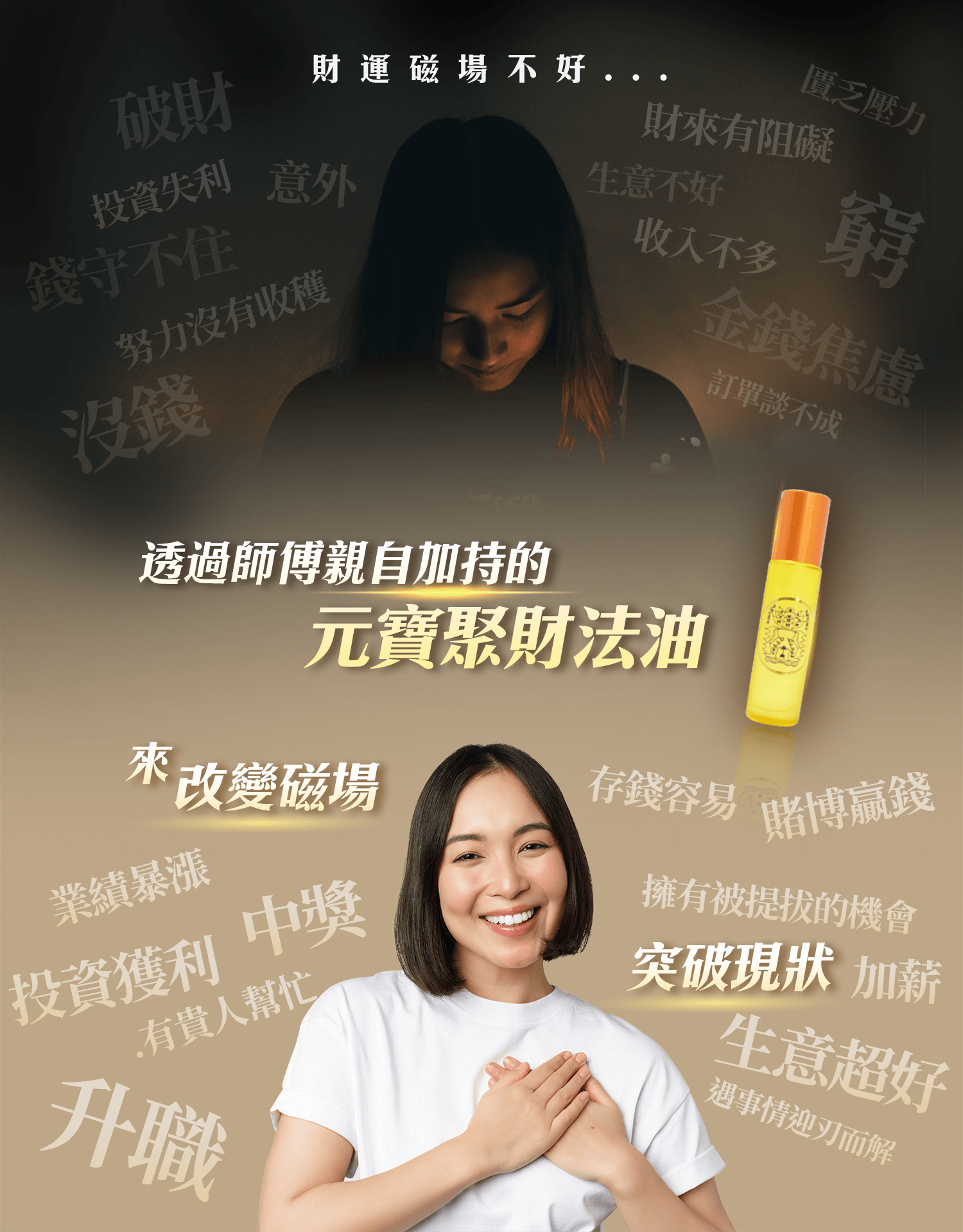 御晶殿 元寶聚財法油 | 大師加持