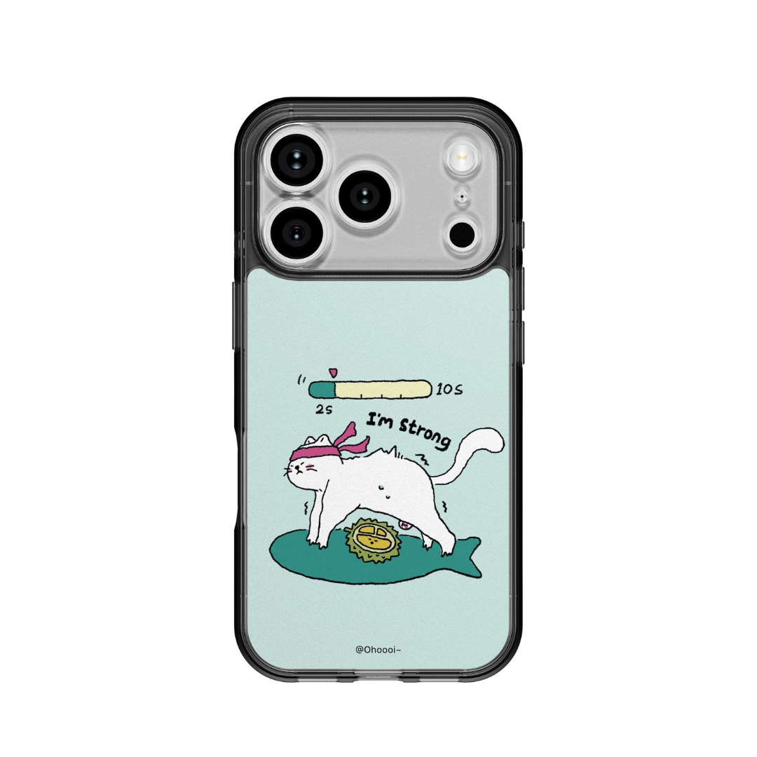 Ohoooi 手機背貼膜 / 我很強壯-VM036