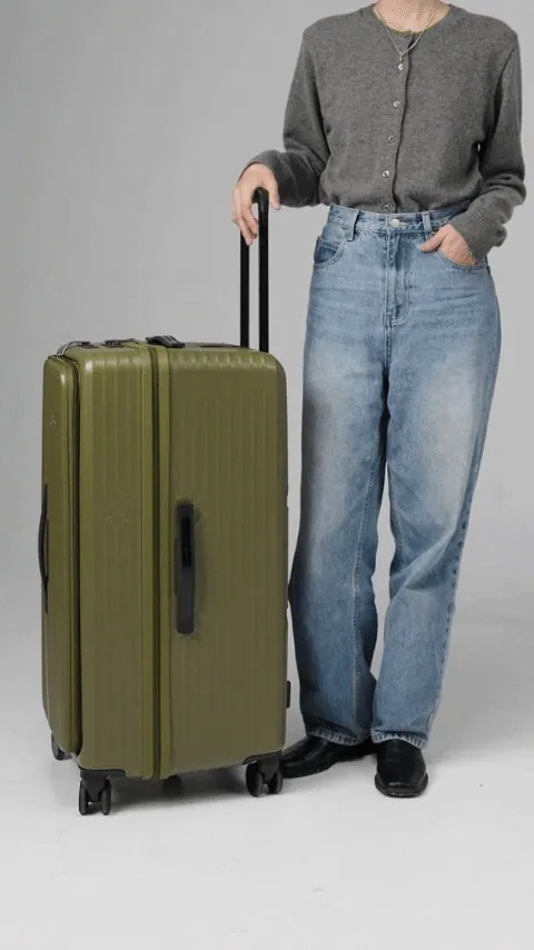 【Arowana 亞諾納】29.5吋前開式/側開式 煞車避震輪河馬運動行李箱/旅行箱