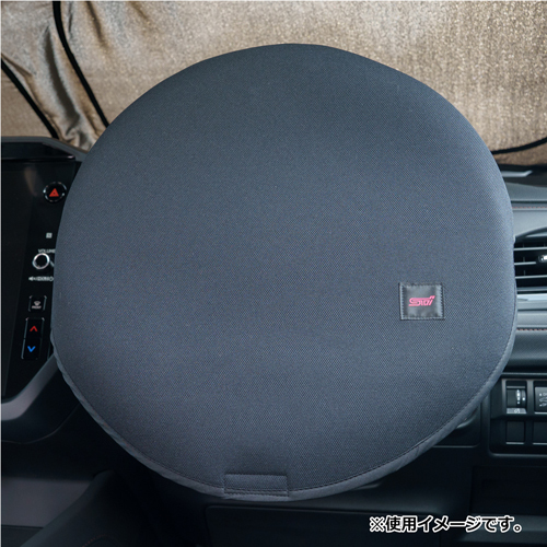 STI 車內遮陽簾 前檔遮陽板 含方向盤套 黑色 STSG25100400