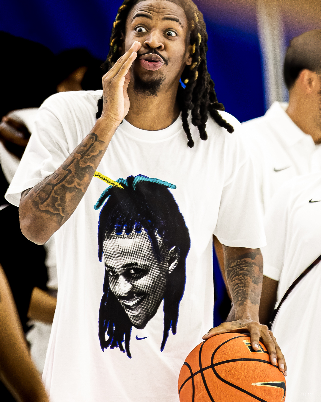 『槍王Ja Morant 同款』Nike Swoosh Ja Morant T-shirt HJ3429-100