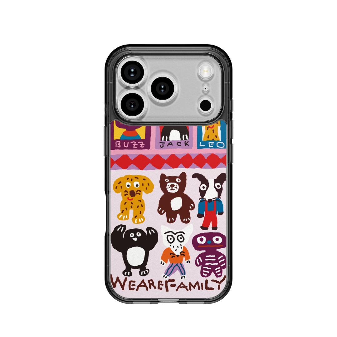 Plabear 手機背貼膜 / 我們是一家人-VC181