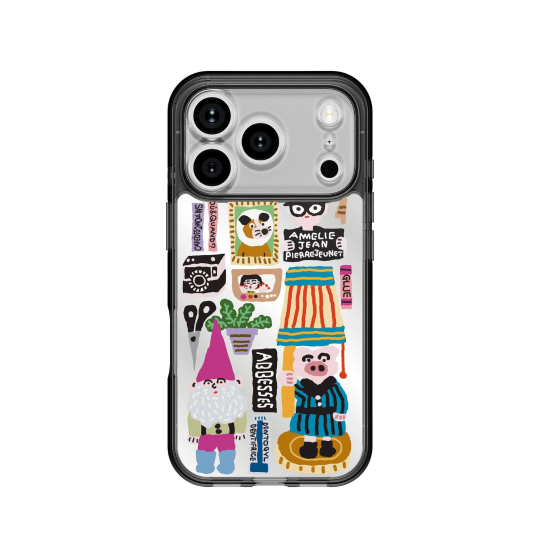 Plabear 手機鏡面背貼膜 / 艾蜜莉-VC182