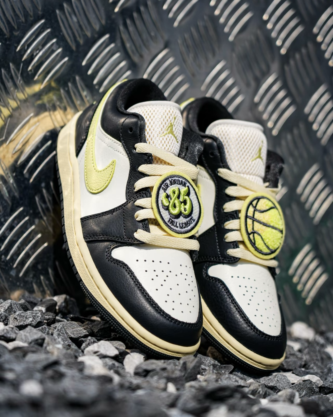 Nike Air Jordan 1 85 "Fall League" 黑綠白 秋季聯賽 皮革 AJ1 奶油底 運動休閒鞋