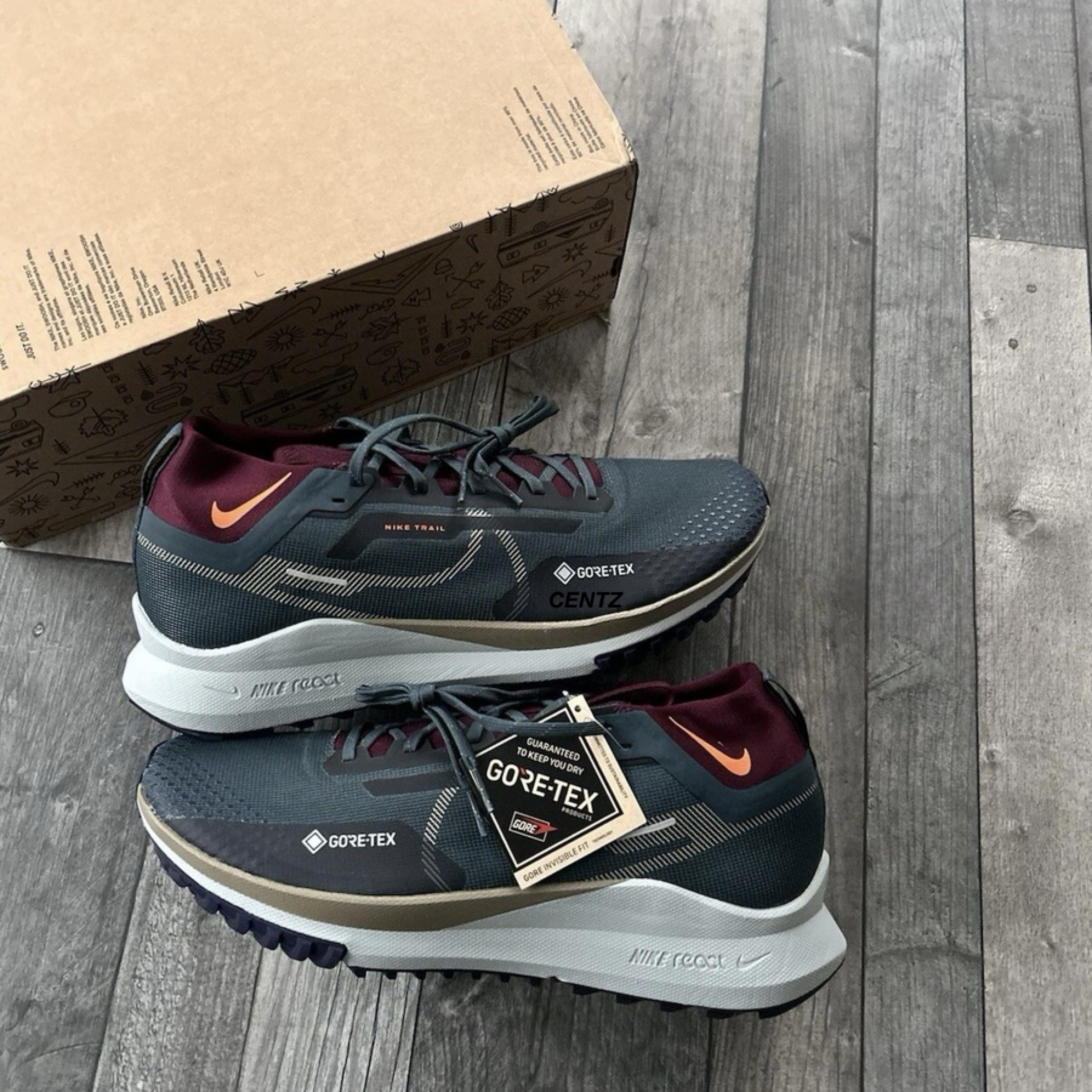 Men's Nike React Pegasus Trail 4 GTX V2