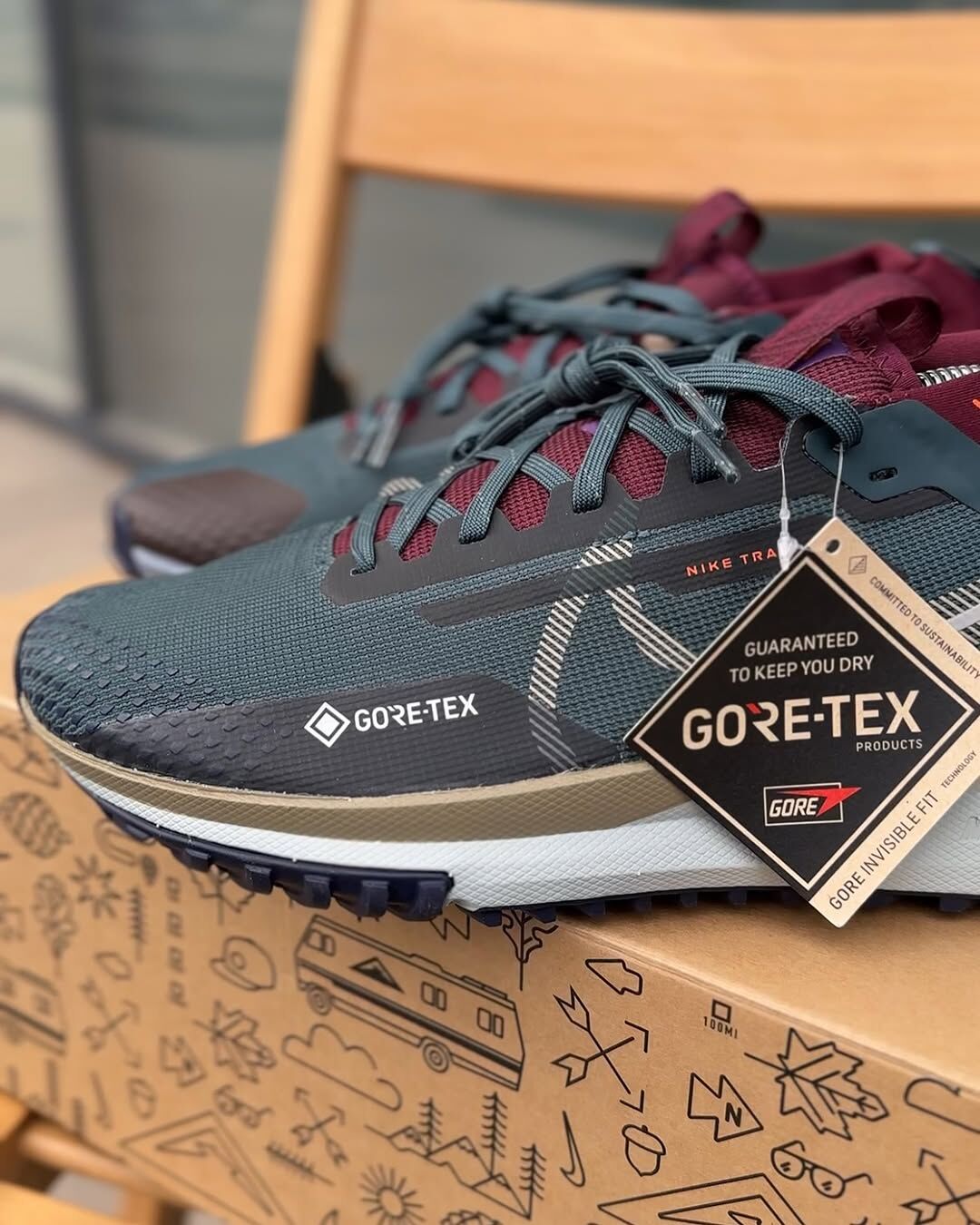 Men's Nike React Pegasus Trail 4 GTX V2