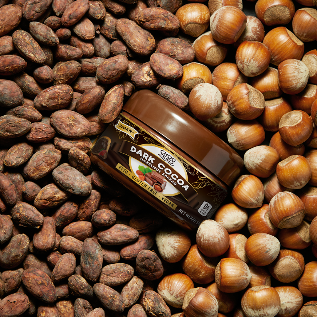 Choczero *迷你裝*無添加糖純素榛子醬 - 黑朱古力 140g (Low Carbs Nutella)