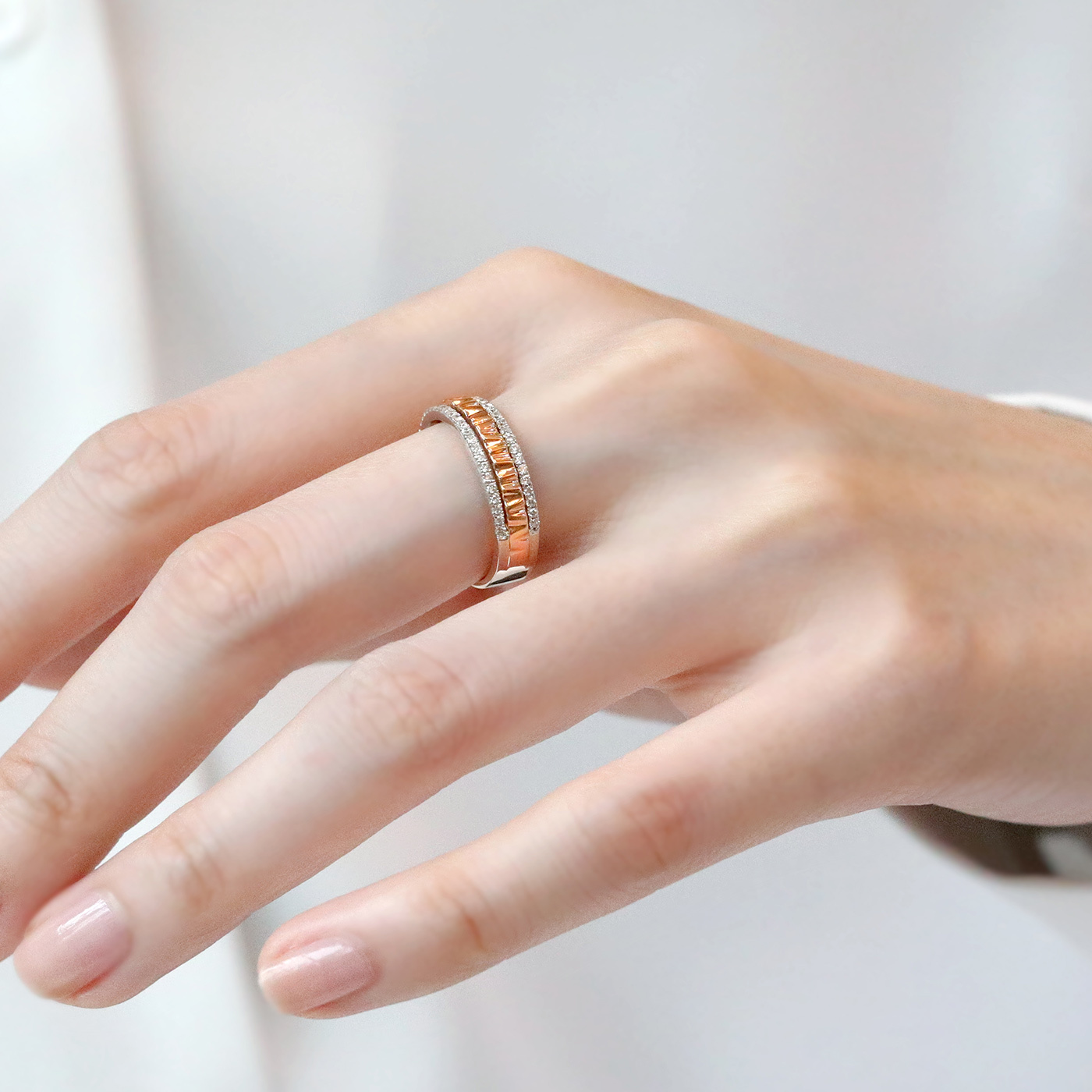 璀璨融金 — 鑽石對戒