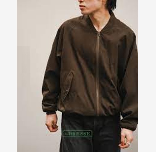 ON SALE: A.PRESSE 2025 SILK PADDING JACKET (25SAP-01-08H) - KHAKI PRE ORDER ITEM (預訂中)