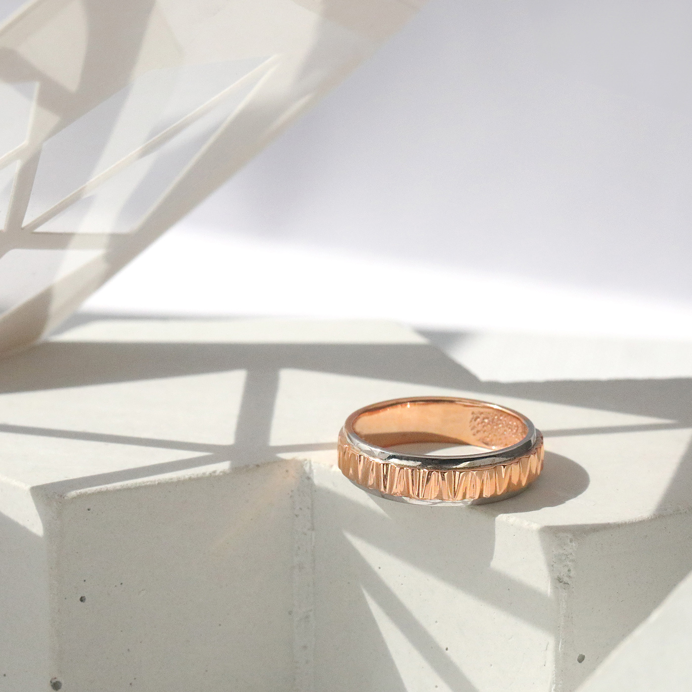 璀璨融金 — K金男戒