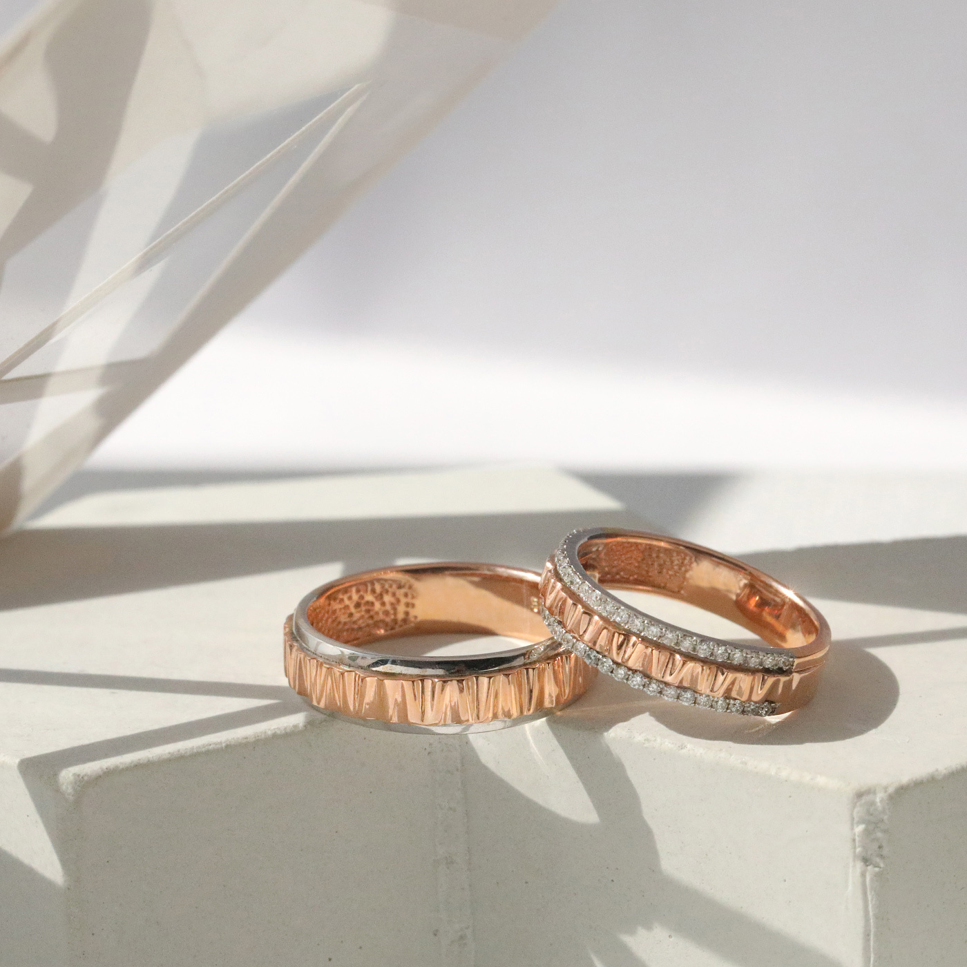 璀璨融金 — K金男戒