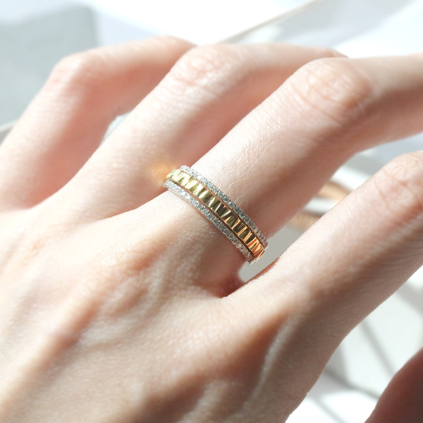 璀璨融金 — 25分鑽石戒指