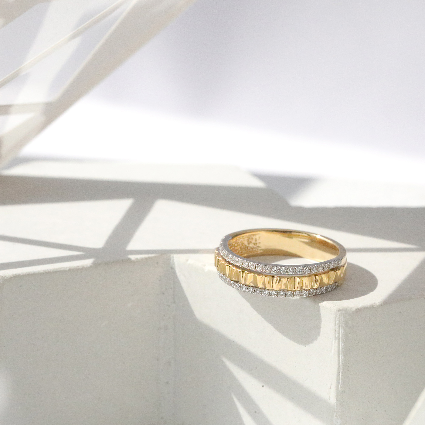 璀璨融金 — 25分鑽石戒指