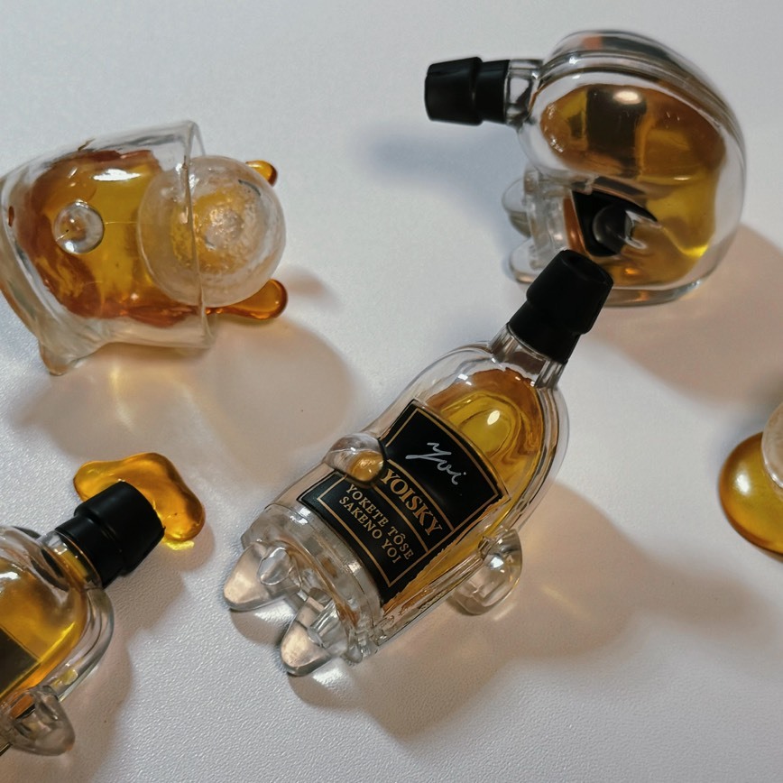 日本限定 QUALIA 酩酊大醉 威士忌 扭蛋