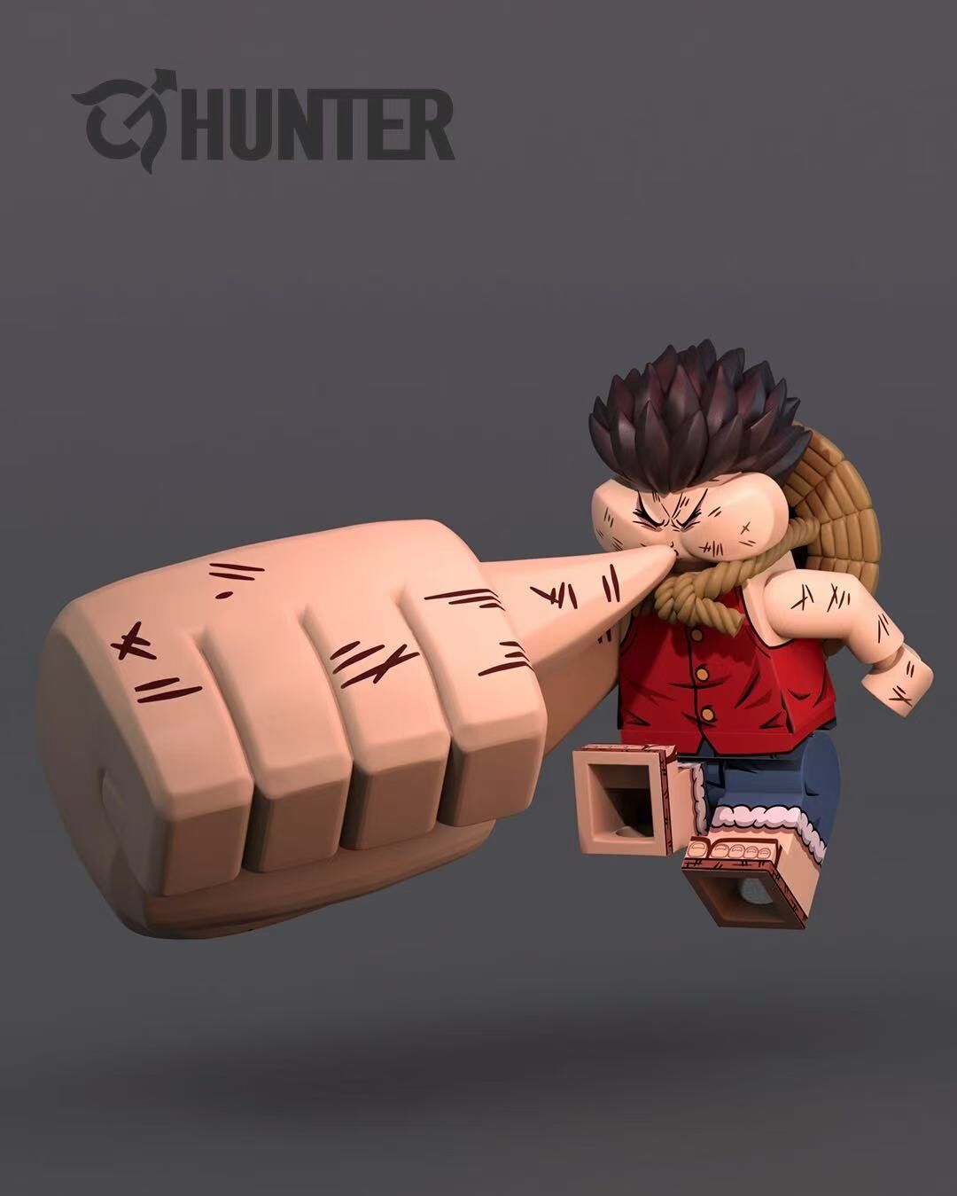 [Hunter][Preorder] One Piece - Luffy V1 [PADprinted]