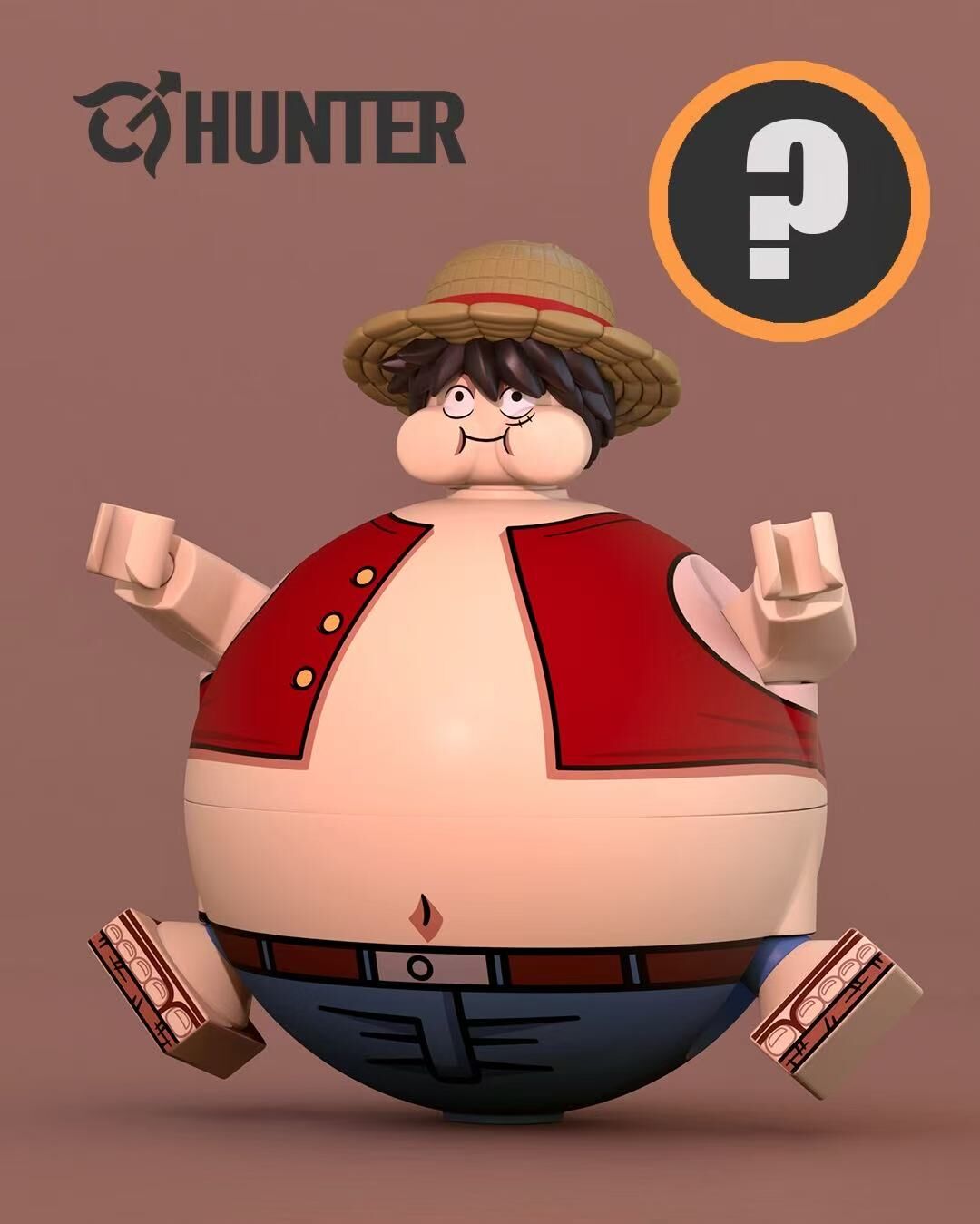 [Hunter][Preorder] One Piece - Luffy V1 [PADprinted]