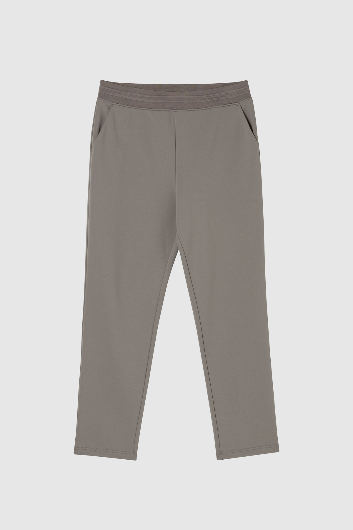 VANNO 抽繩休閒長褲 (棕）