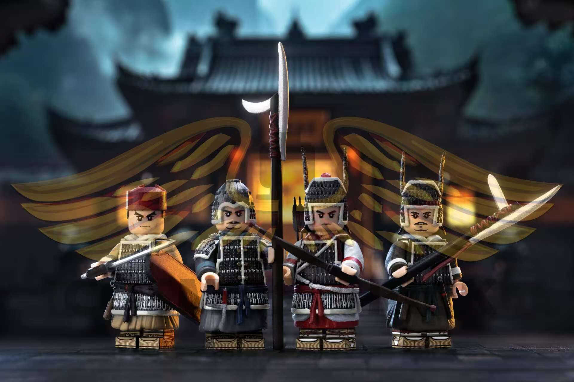 [Cosmos][Preorder] Three Kingdoms Series: Shu Han Infantry Squad (Set of 4)