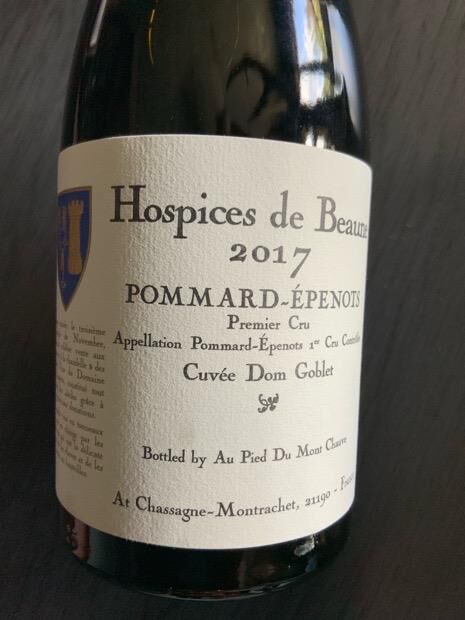 Hospices de Beaune Pommard 1er Cru Epenots Cuvee Dom Goblet 2017