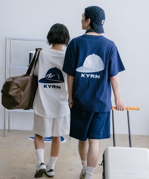kaoyorinakami / CAP LOGO TEE