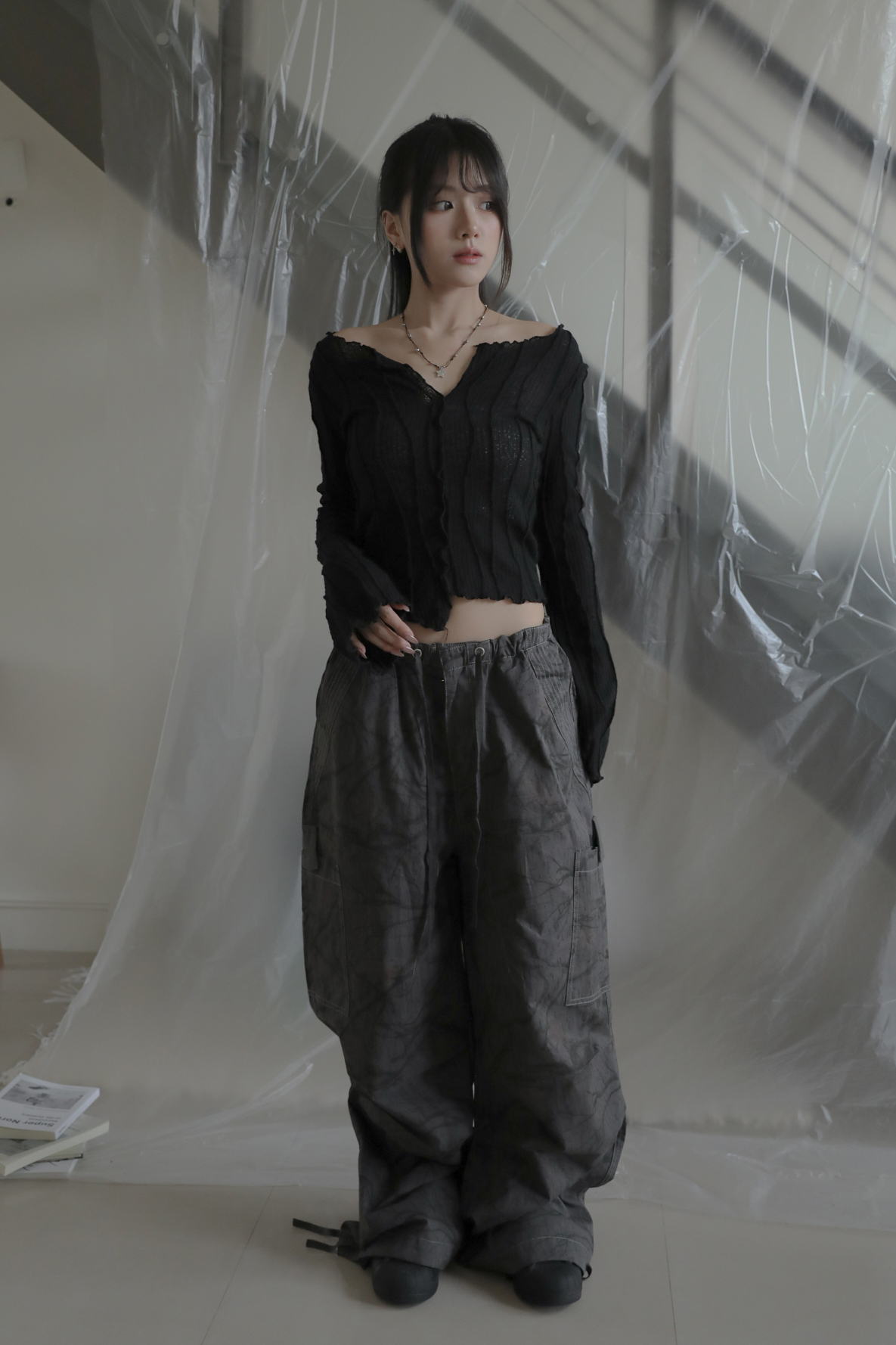 Bohemian Knit Tee #上衣