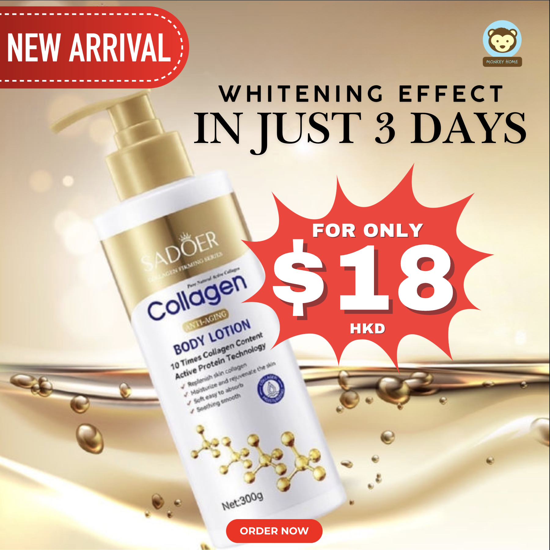 Sadoer Collagen Whitening Body Lotion