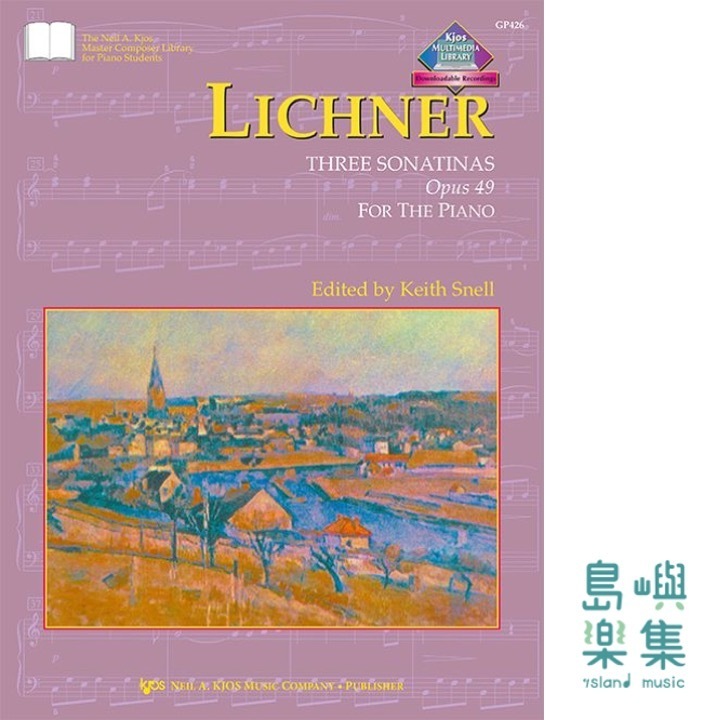 Lichner: Three Sonatinas, Opus 49