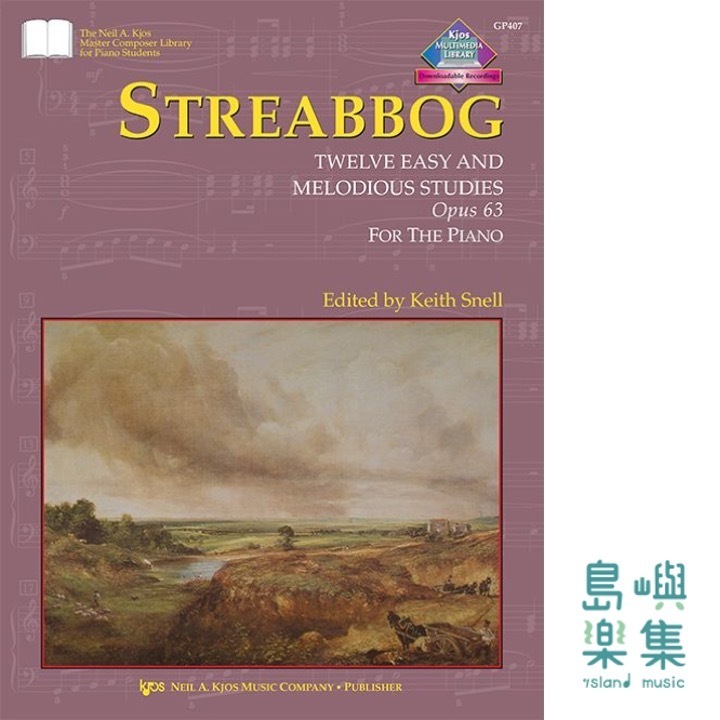 Streabbog: Twelve Easy And Melodious Studies, Opus 63
