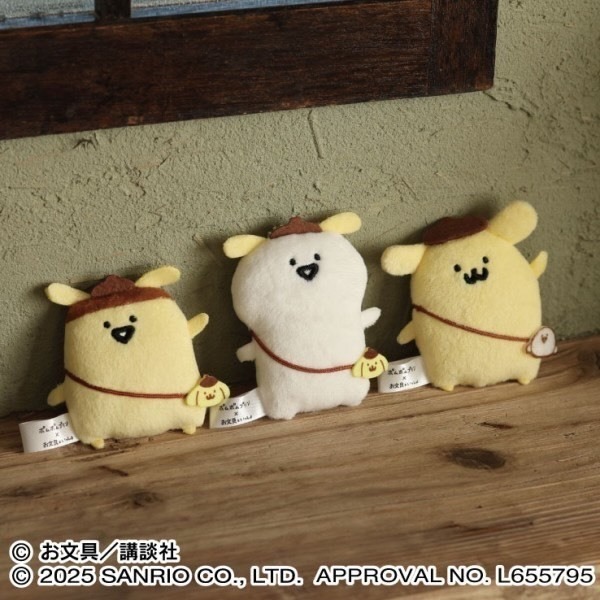 現貨┃日本 三麗鷗 Sanrio 布丁狗 X 文具君 聯名 吊飾 娃娃