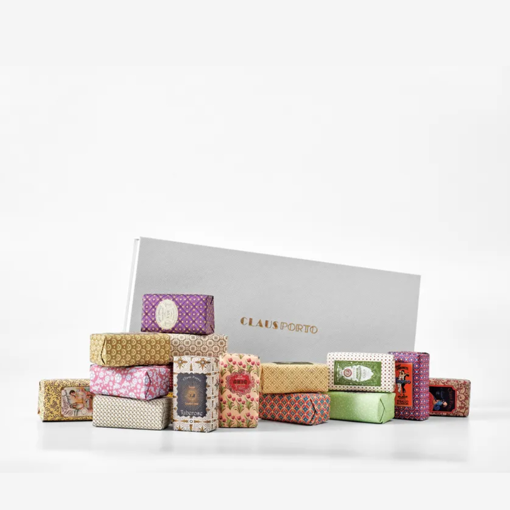 Claus Porto｜復古手工迷你香氛皂禮盒16入組 (50g × 16)